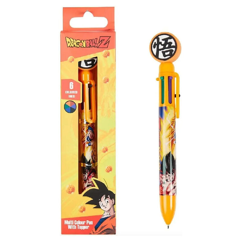 dragon ball z 6 color pen