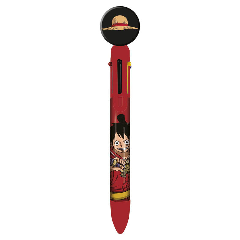 one piece 6 color pen