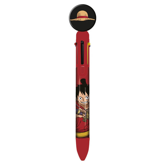 one piece 6 color pen
