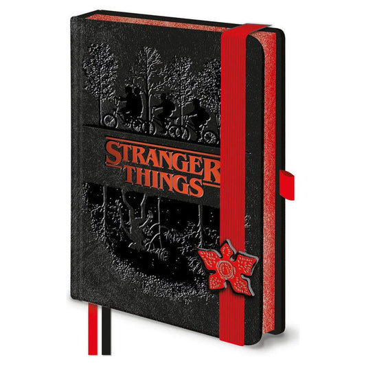 a5 premium stranger things notebook