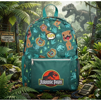 jurassic park nylon backpack 45cm