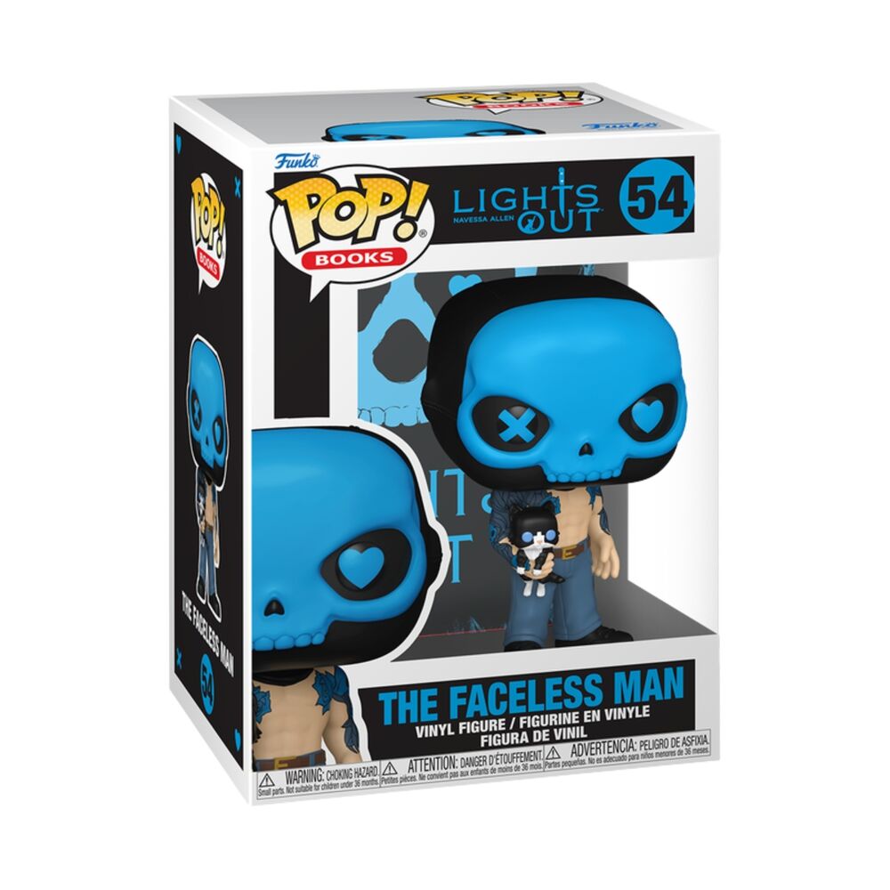 pop figure ligts out the faceless man