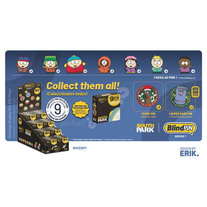 south park blindpin collectible mystery pin