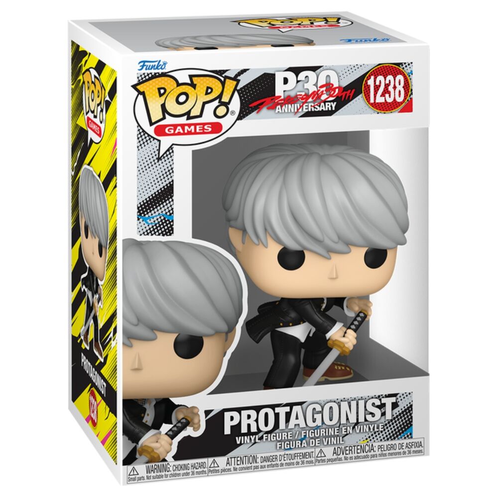 persona 4 protagonist yu 30th anniversary pop figure