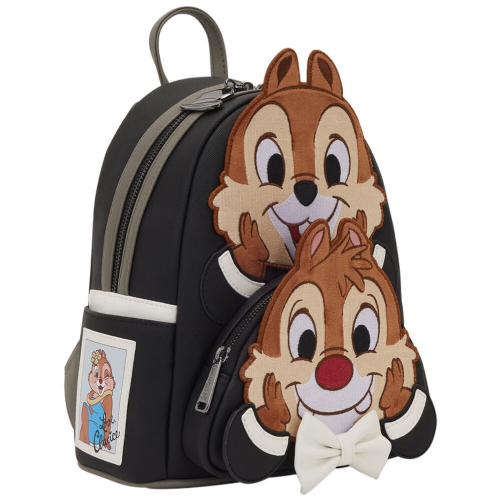 Due Chip e una Miss Chip e Dale Zaino Disney Loungefly 26 cm
