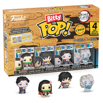 blister 4 bitty pop demon slayer nezuko figures