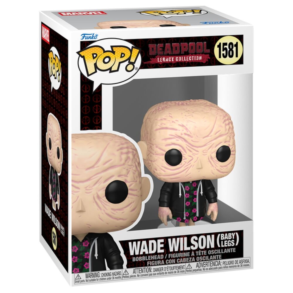 marvel deadpool 2 pop figure  deadpool with baby legs
