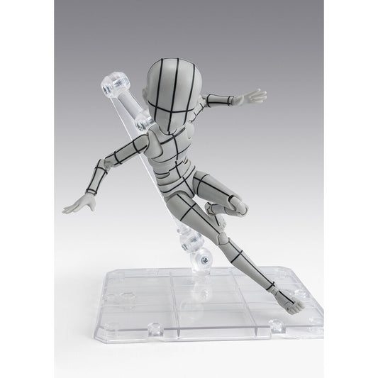 Action figure S H Figuarts Body Kun Ken Sugimori Edition Wireframe Gray Color Ver Body Series 13cm