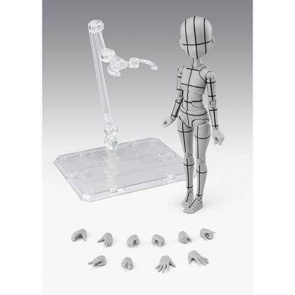 figure sh figuarts body chan ken sugimori edition wireframe gray color ver body series 13cm