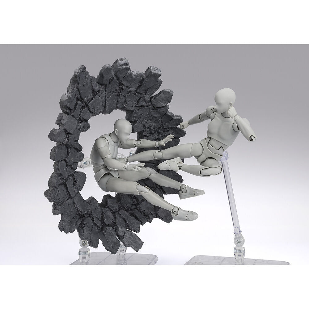 sh accessory figuarts impact gray ver body series