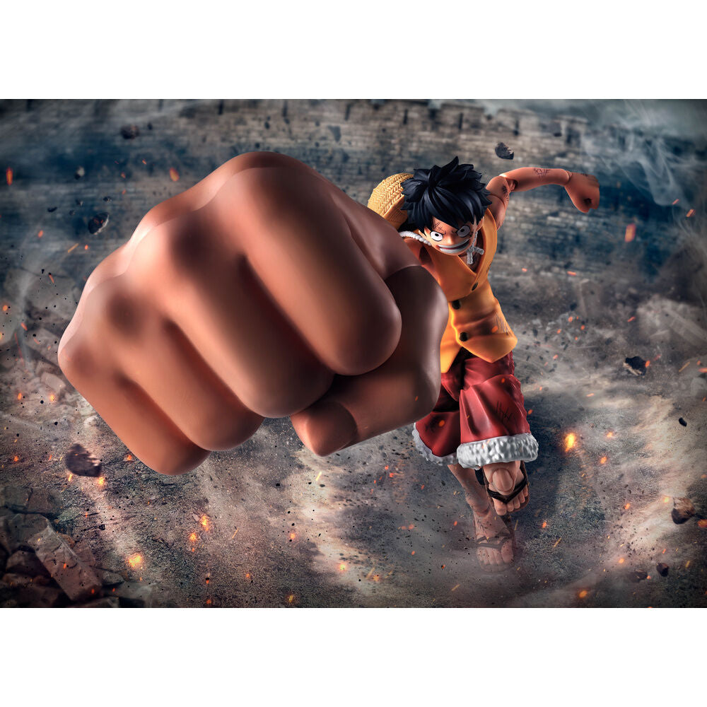 Set di accessori S H Figuarts Monkey D Luffy Marineford Gear Three One Piece