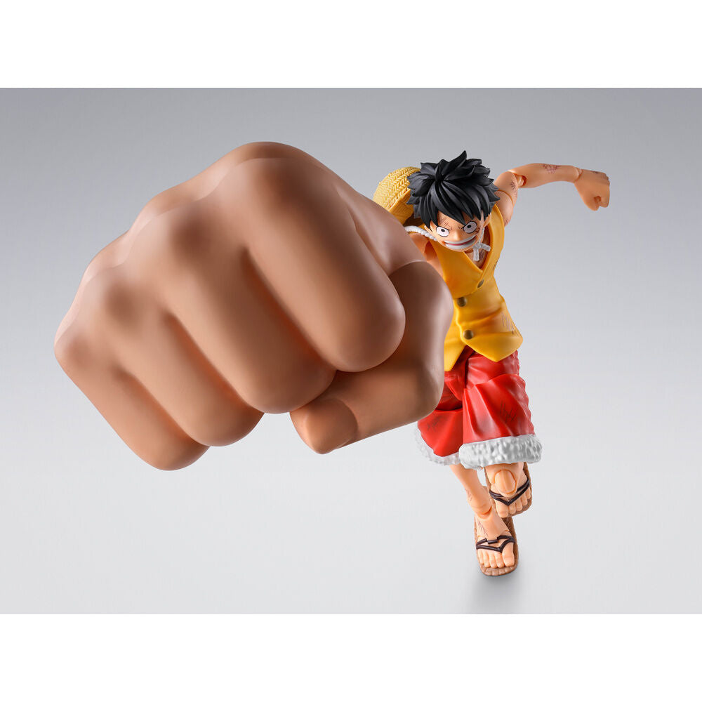 Set di accessori S H Figuarts Monkey D Luffy Marineford Gear Three One Piece