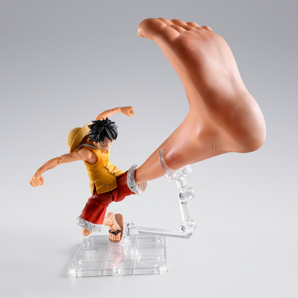 Set di accessori S H Figuarts Monkey D Luffy Marineford Gear Three One Piece