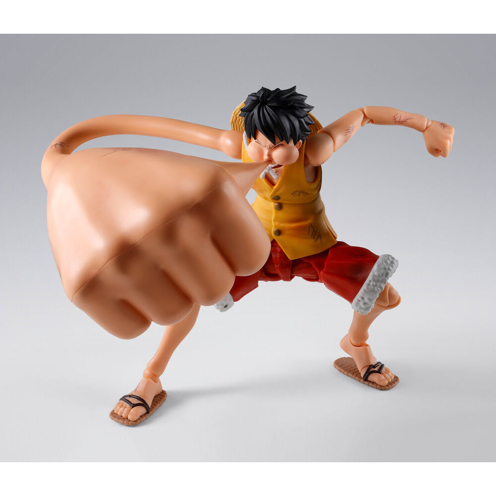 Set di accessori S H Figuarts Monkey D Luffy Marineford Gear Three One Piece