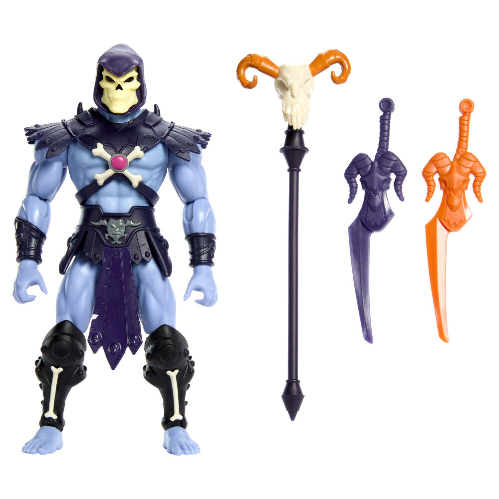 figure skeletor cartoon collection origins master of the universe 14cm