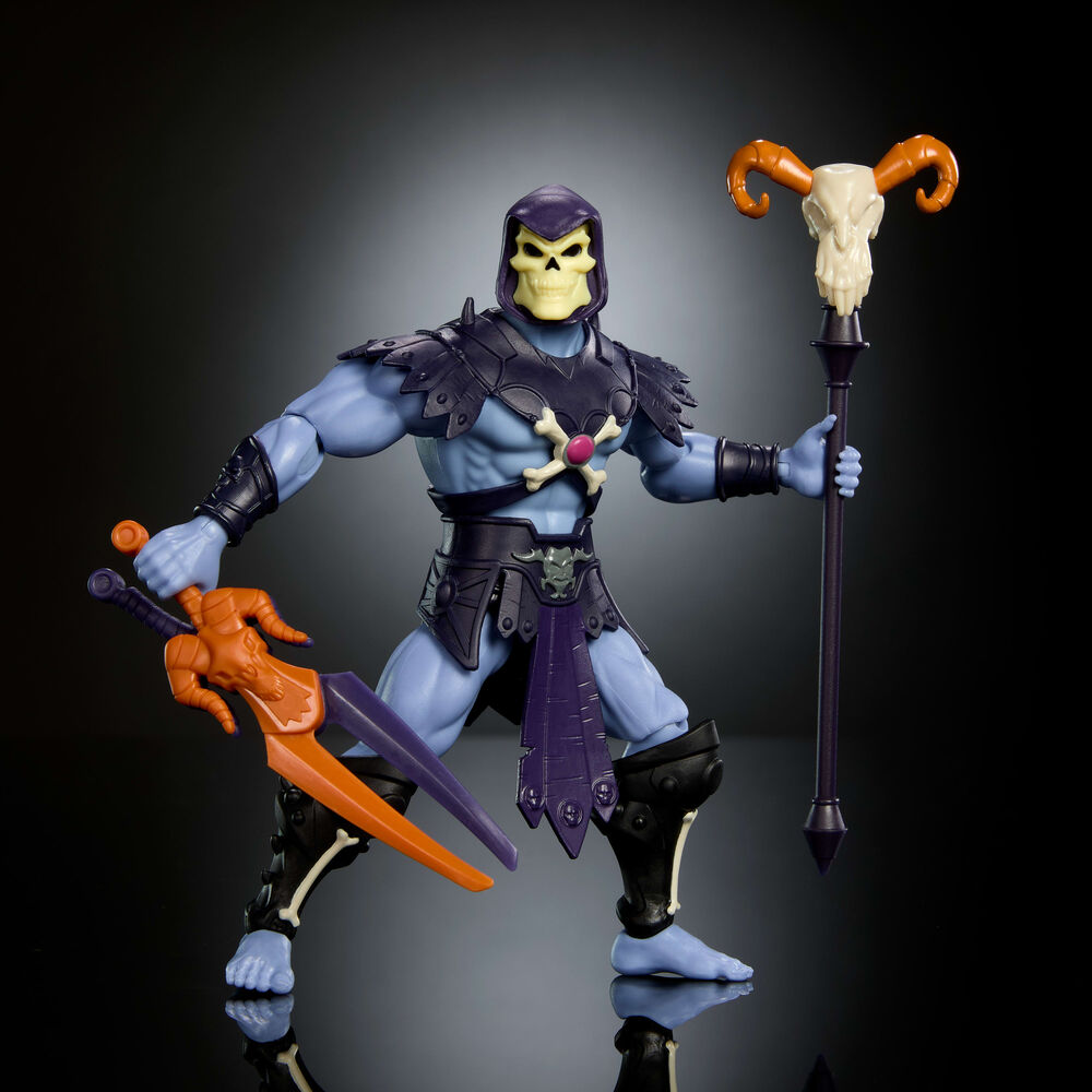 Figurine Skeletor Collection Cartoon Origins Maître de l'Univers 14 cm