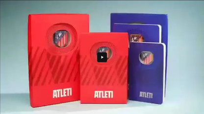 A5 notebook Atletico de Madrid