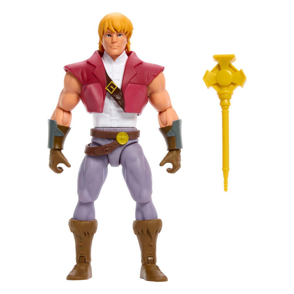 figure prince adam cartoon collection origins master of the universe 14cm