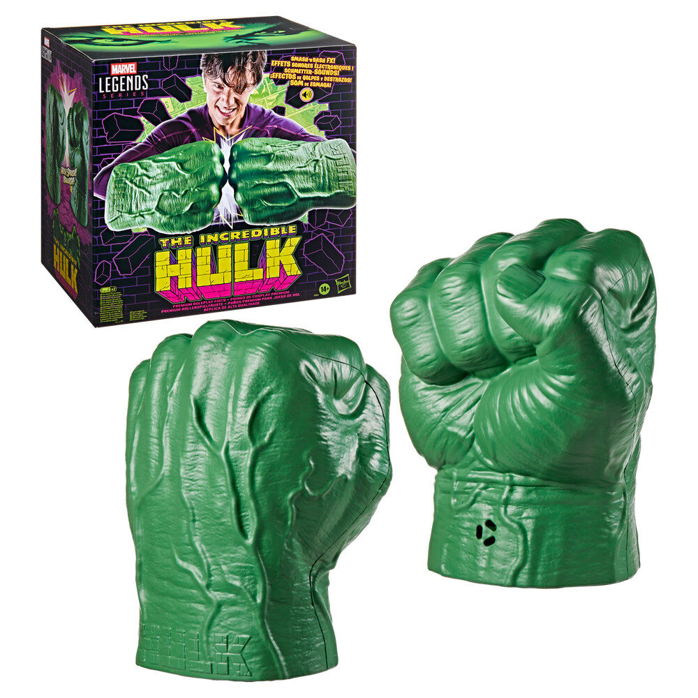 premium fists the incredible hulk marvel legends series
