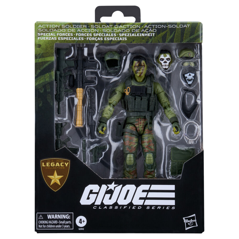 G.I. Joe Classified Series Legacy Collection Stock Soldier Figure 15cm