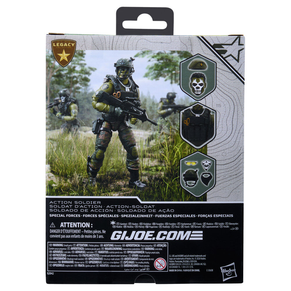 G.I. Joe Classified Series Legacy Collection Stock Soldier Figure 15cm