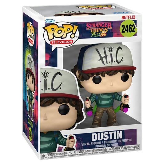 pop figure stranger things tales from '85 dustin