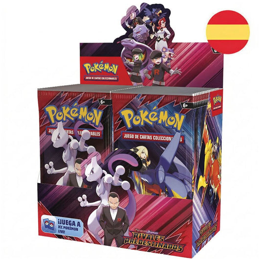 about the predestined rivals pokemon cards in spanish