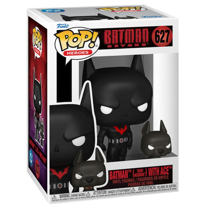 pop figure dc comics batman beyond batman terry mcginnis with ace