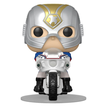 POP Figur fährt Peacemaker auf dem Peacecycle