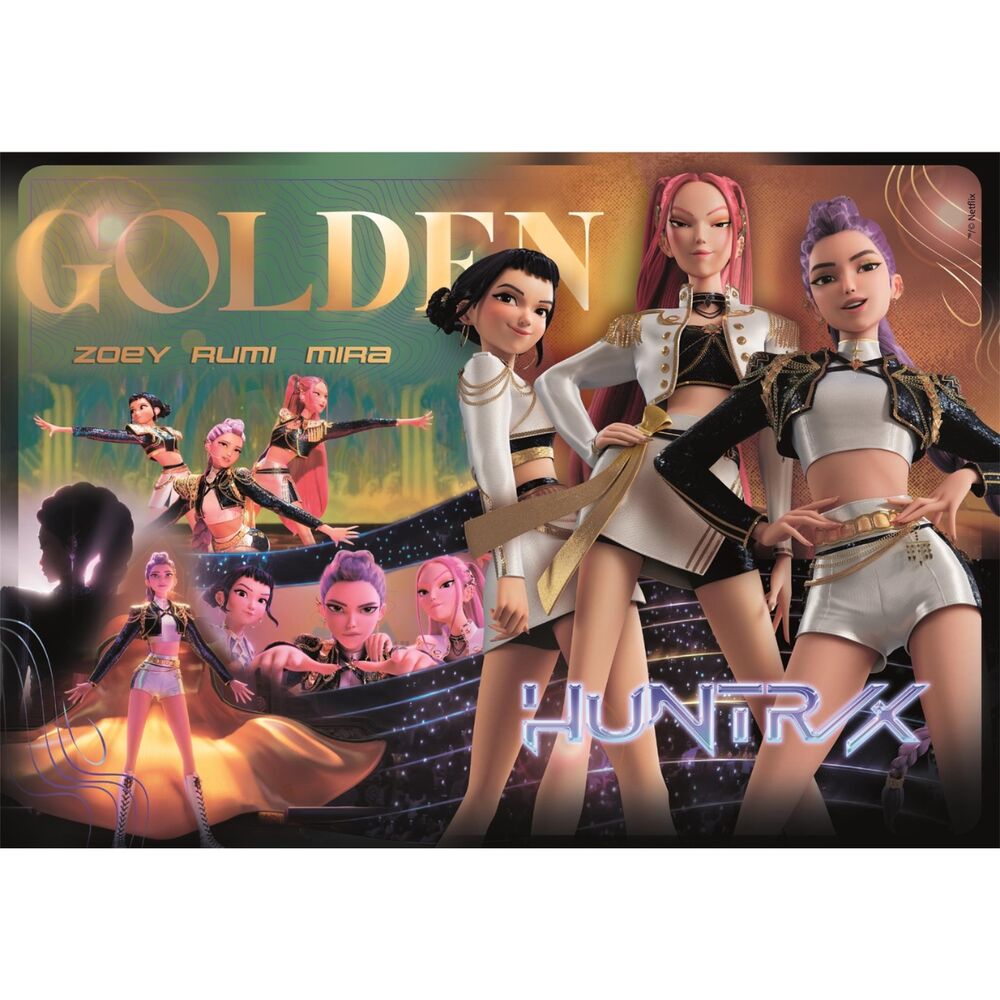 Puzzle 3 CB Kpop Demon Hunters 1000 elementów