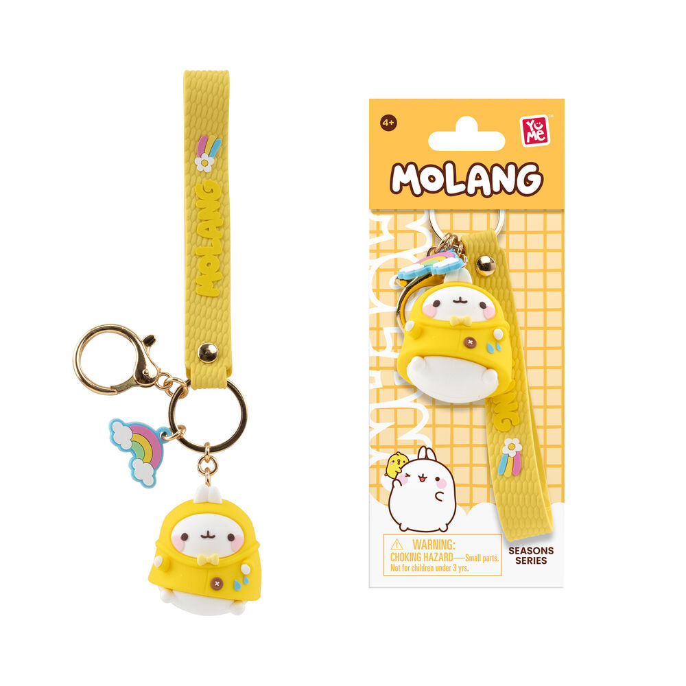 Assortiment de porte clés figurines Météo Molang