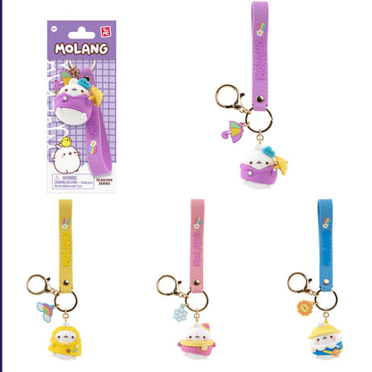 Assortiment de porte clés figurines Météo Molang