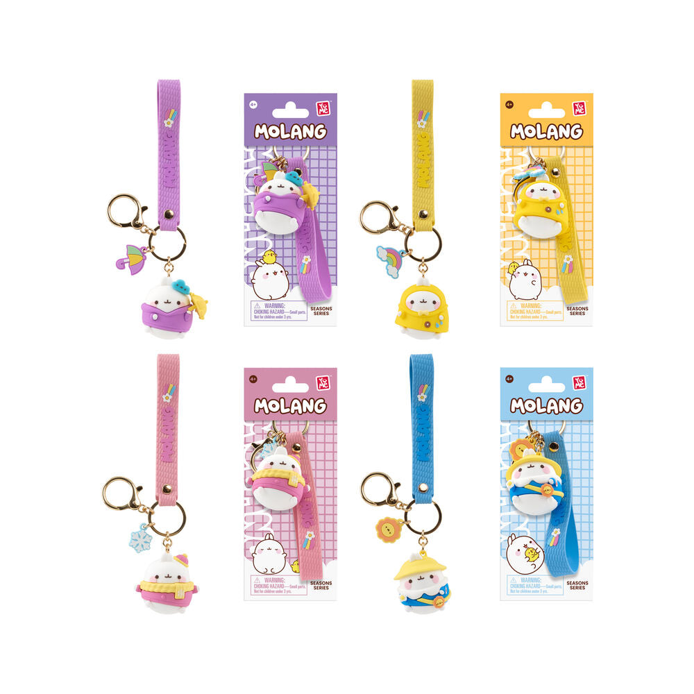 weather molang figure keychain assortment