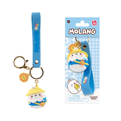Assortiment de porte clés figurines Météo Molang