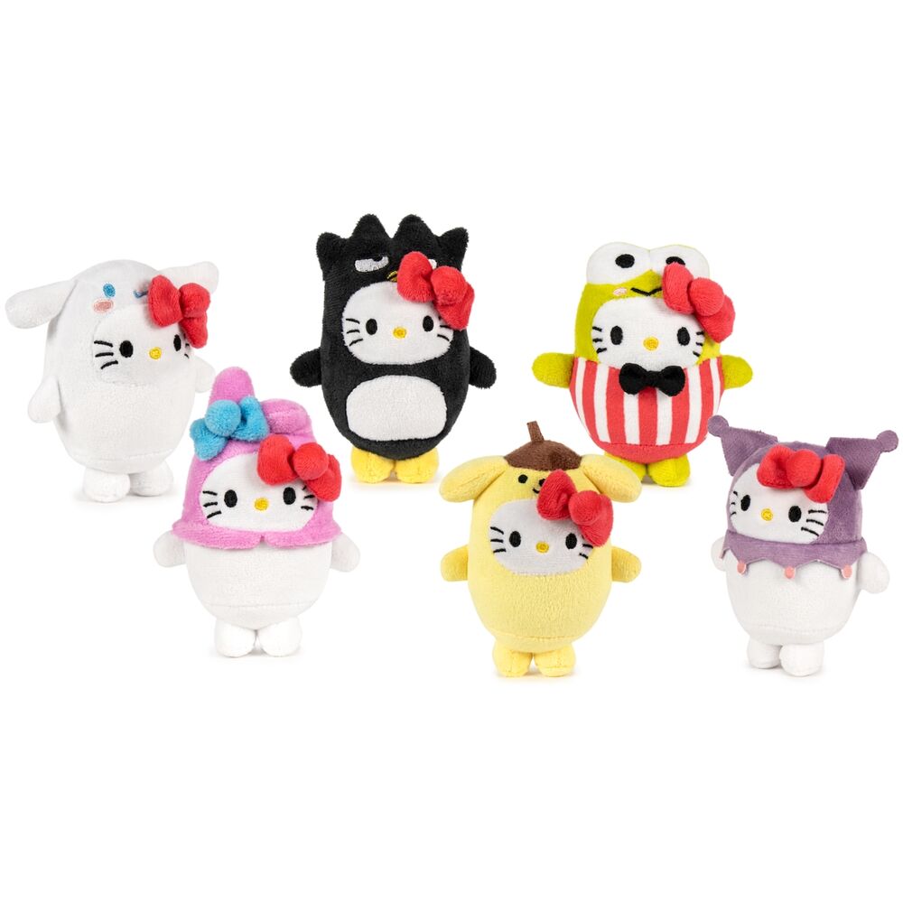 Peluche Surprise Hello Kitty et ses Amis 10 cm Assortie