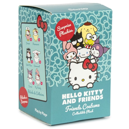 Disfraz sorpresa de peluche de Hello Kitty y sus amigos 10 cm surtido