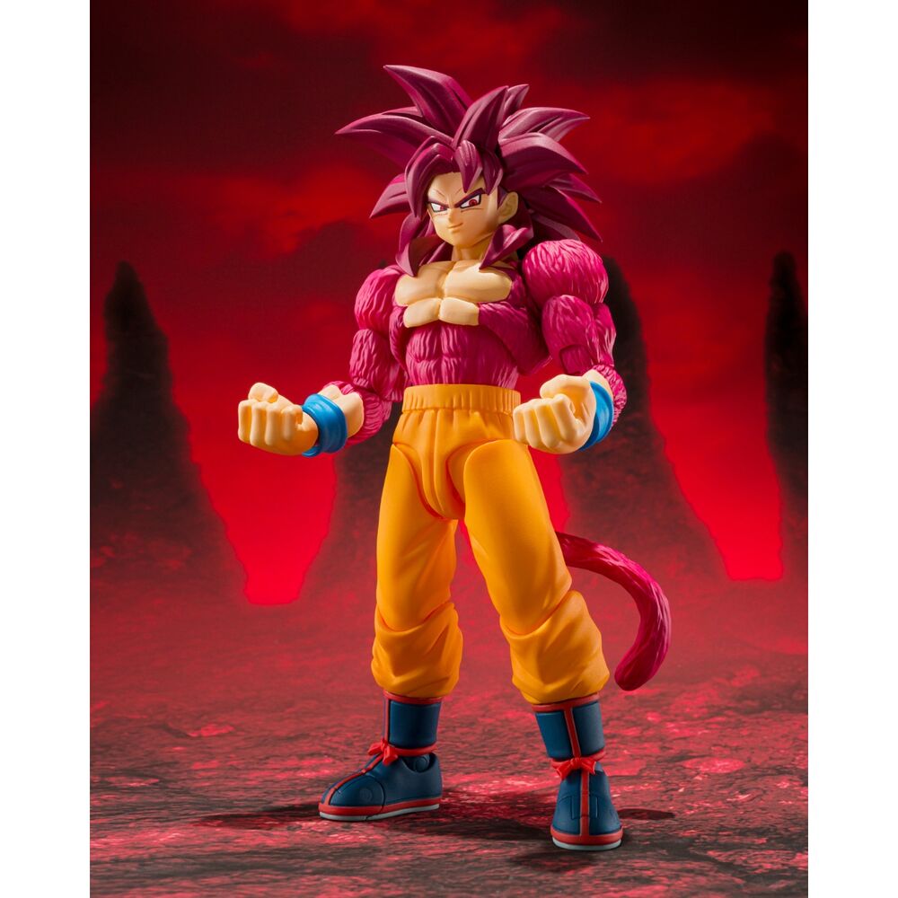 Super Saiyan 4 Son Goku Daima Dragon Ball Action Figure 14 5 cm