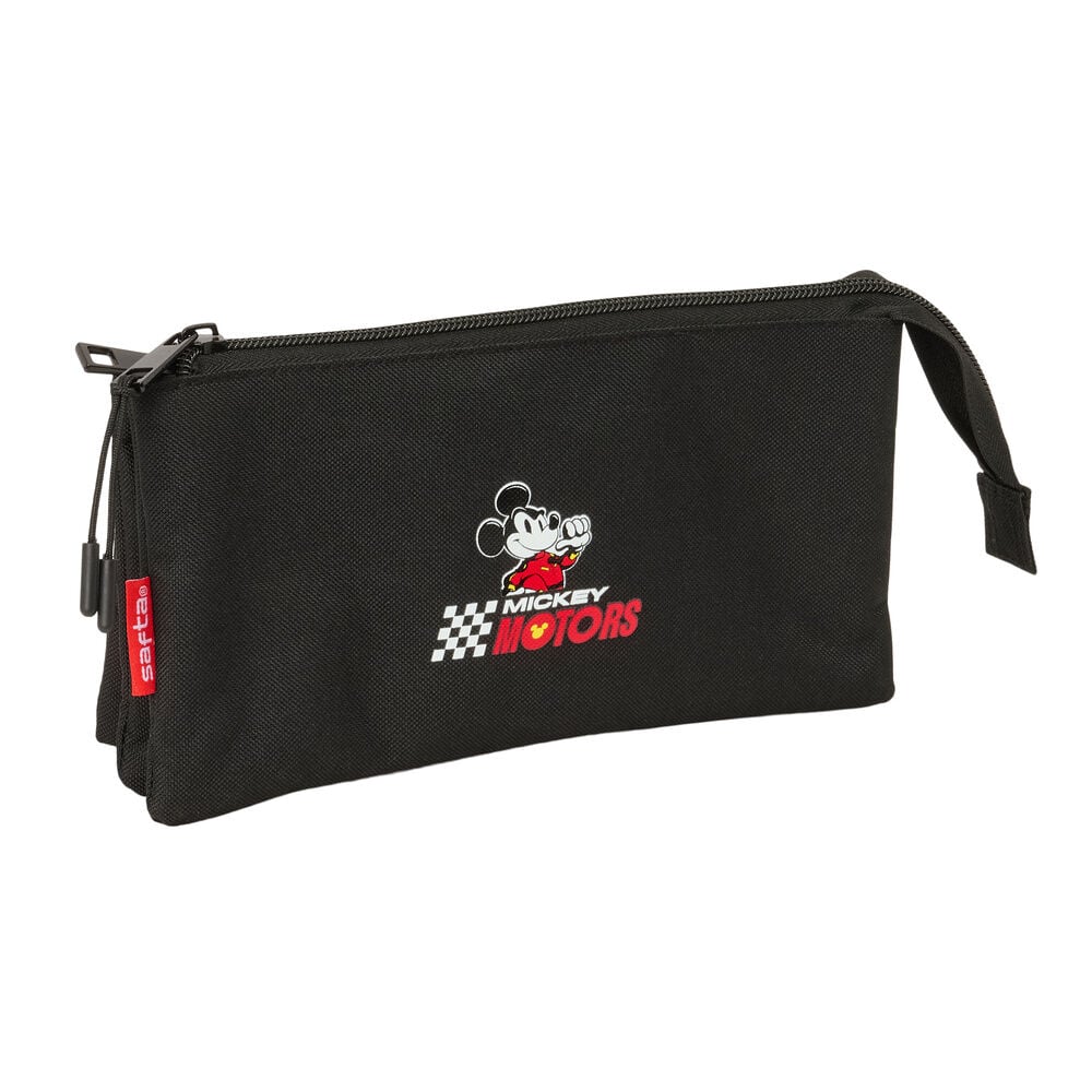 Racing Mickey Disney triple pencil case