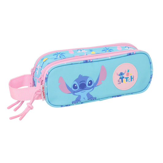 Waves Stitch Disney Double Pencil Case