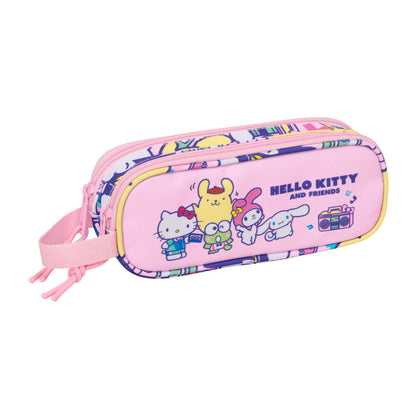 hello kitty & friends double pencil case