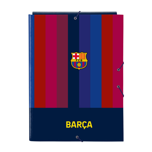 a4 flap folder fc barcelona 26 27