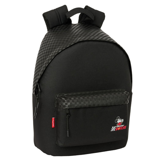 disney mickey racing laptop backpack 41cm
