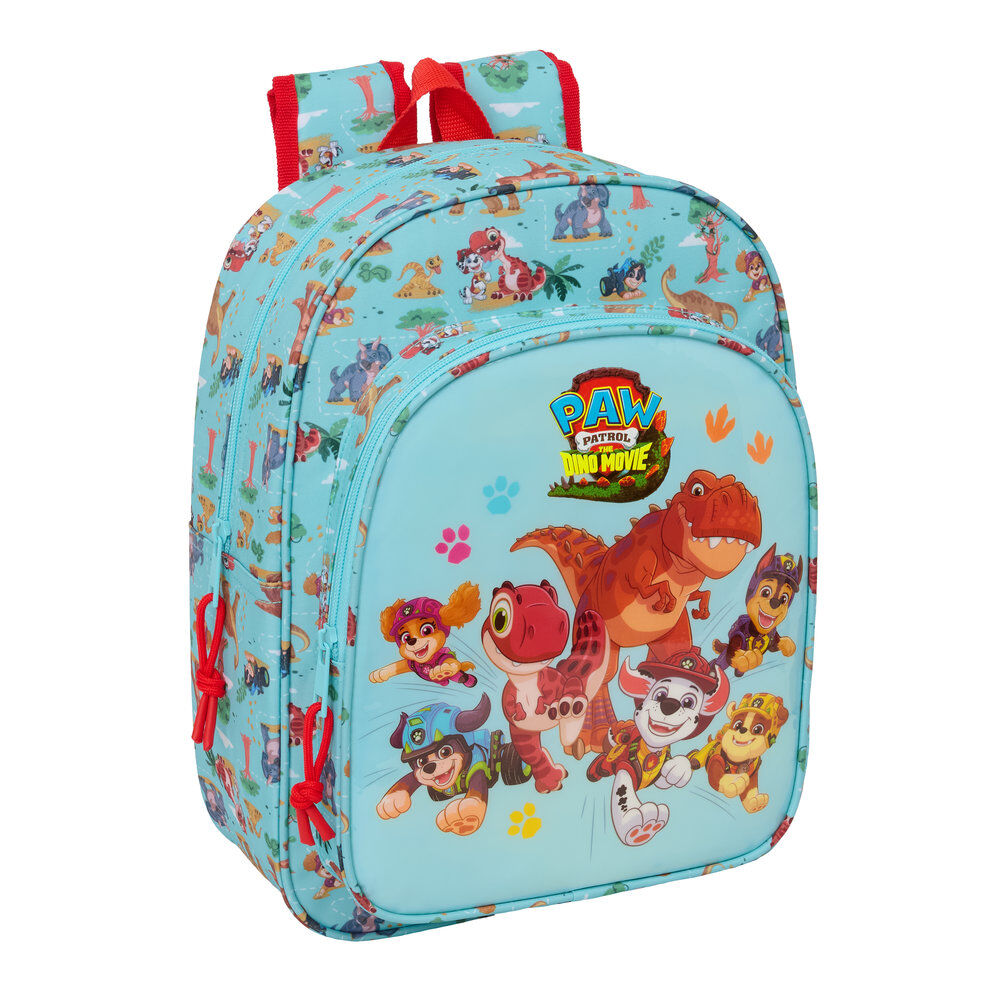 dino rescue paw patrol backpack 34cm adaptable