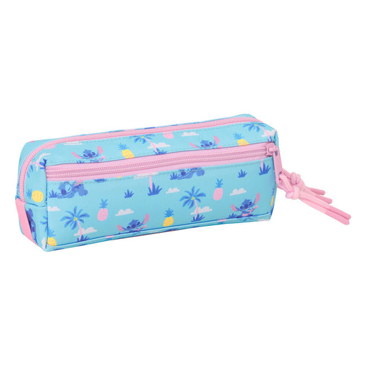 Waves Stitch Disney triple pencil case