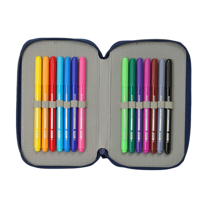 Estuche para lápices F.C. Barcelona 26/27 doble 29 piezas