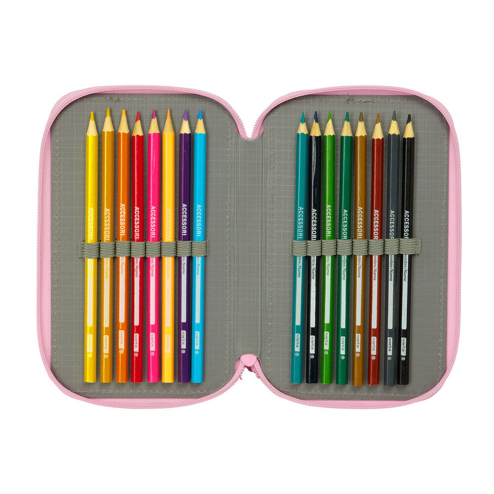 Trousse triple Hello Kitty & Friends 37 pièces