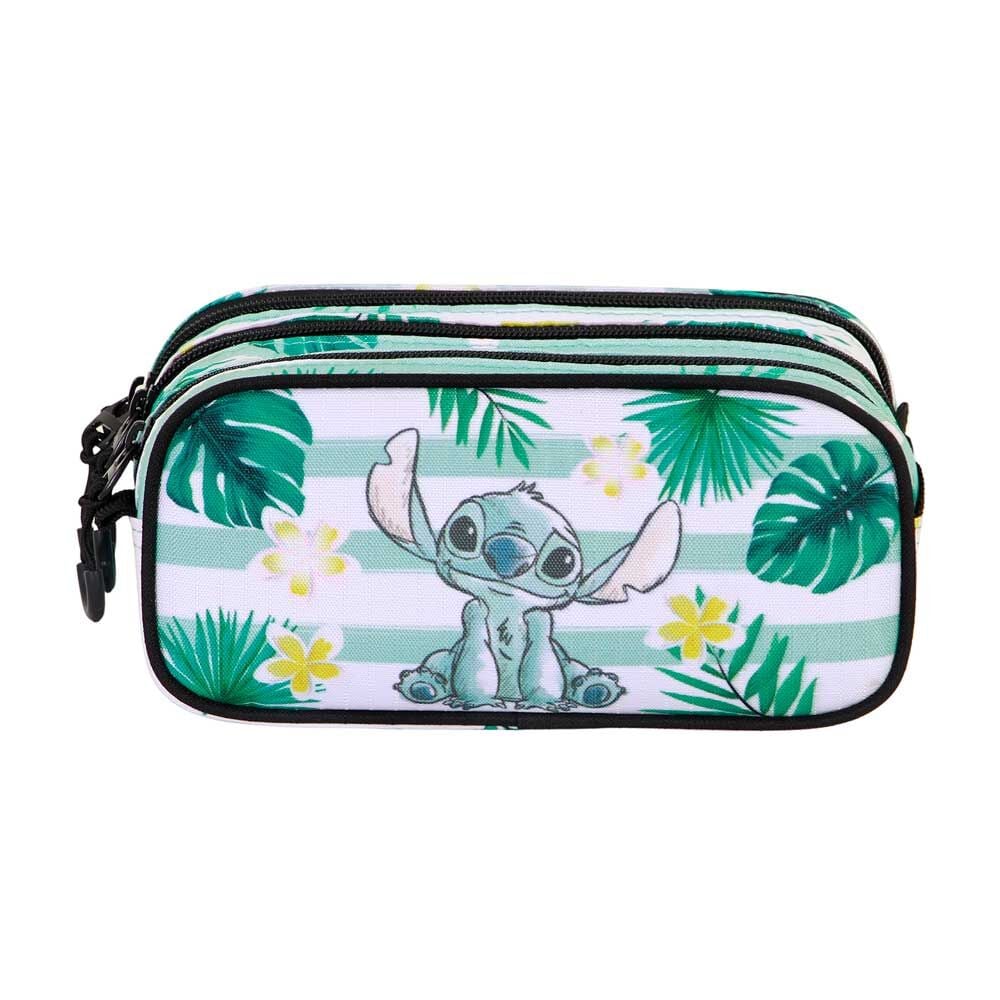 Stitch Disney triple pencil case