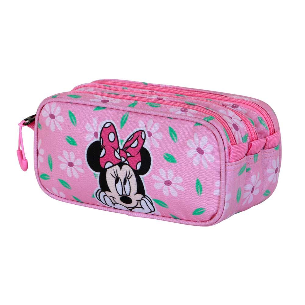 Minnie Mouse Disney Triple Pencil Case