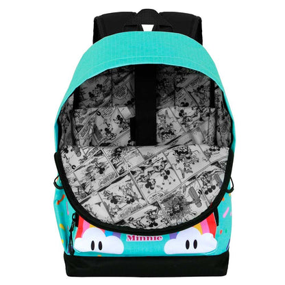 Mochila Disney Minnie Arco Íris 41cm