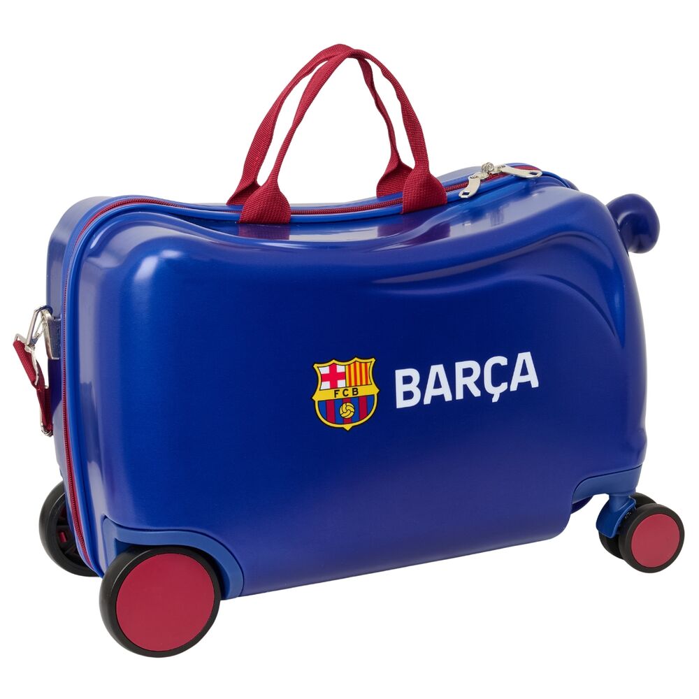 abs trolley suitcase fc barcelona 26 27 44cm